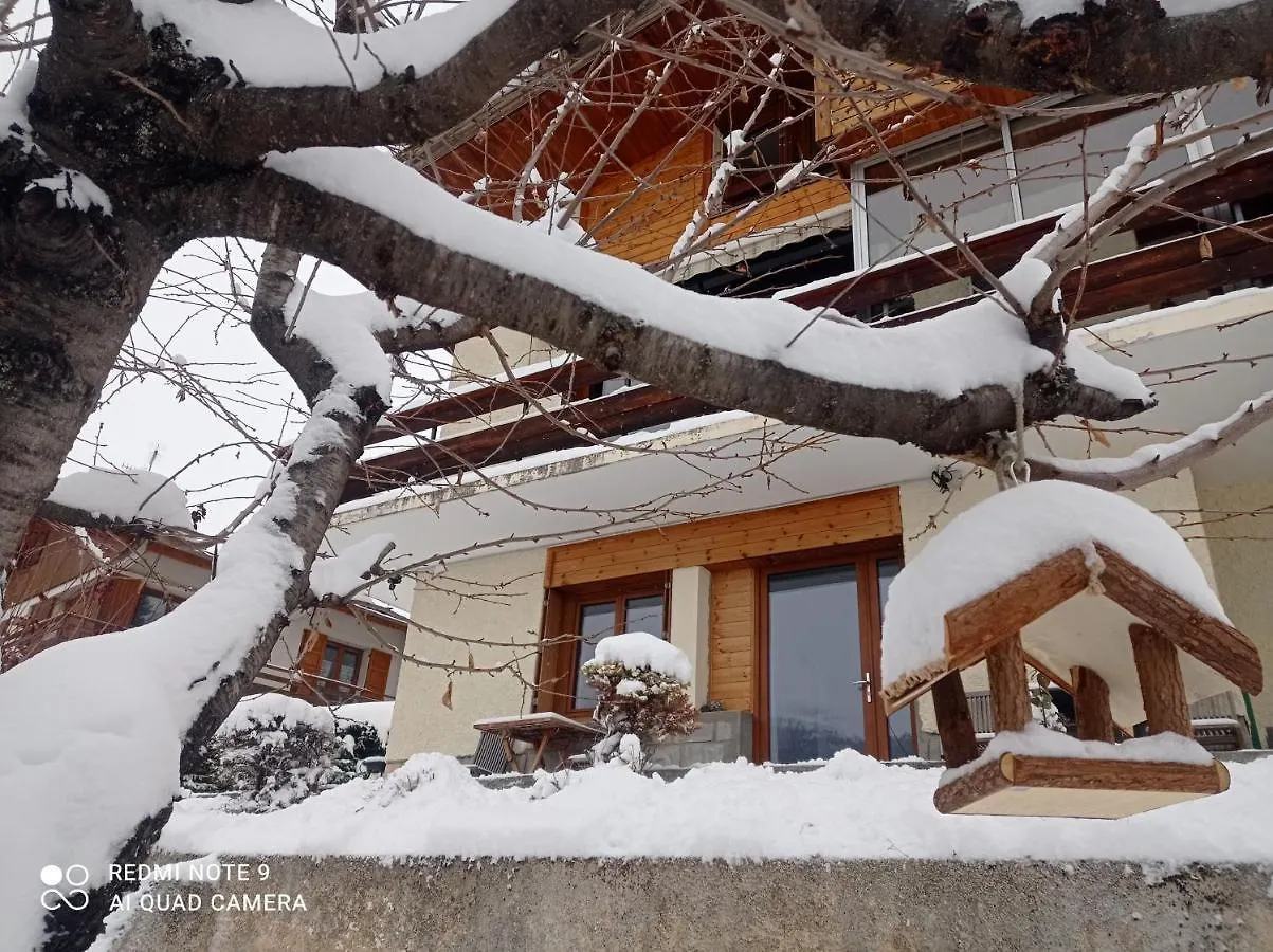 Rdc Villa Plein Sud Avec Vue Imprenable Briancon  Apartment Briancon (Hautes-Alpes)